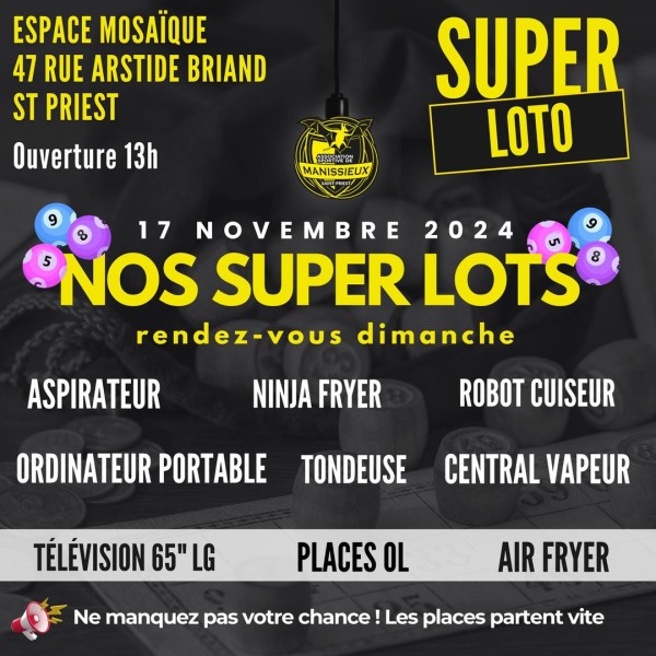LES SUPERS LOTS DU SUPER LOTO