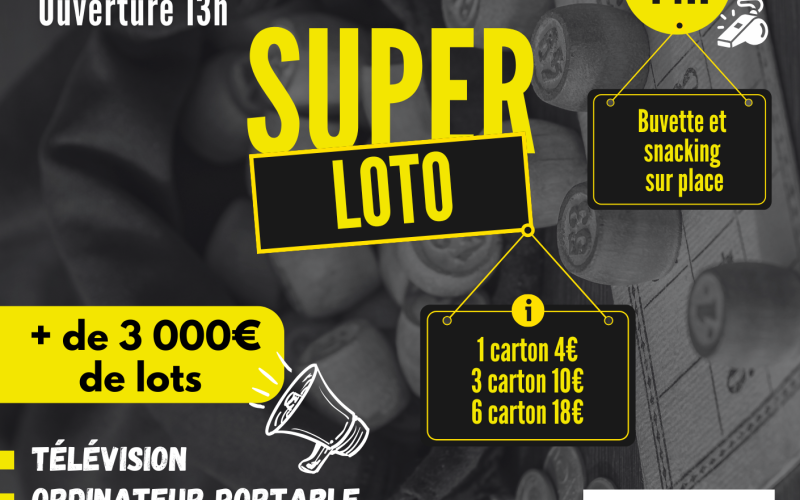 SUPER LOTO 17 novembre 24