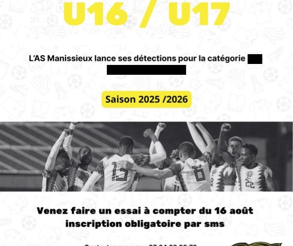 Recrutement Joueurs U16-U17